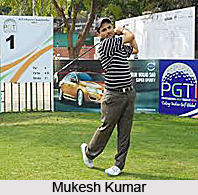 Mukesh Kumar, Indian Golf Player
