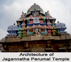 Architecture of Sri Jagannatha Perumal Temple, Tirumazhisai, Chennai, Tamil Nadu